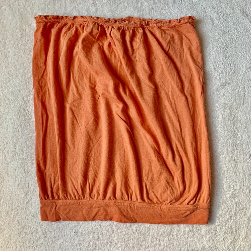 🍍 Abercrombie & Fitch orange tube top size S NWT